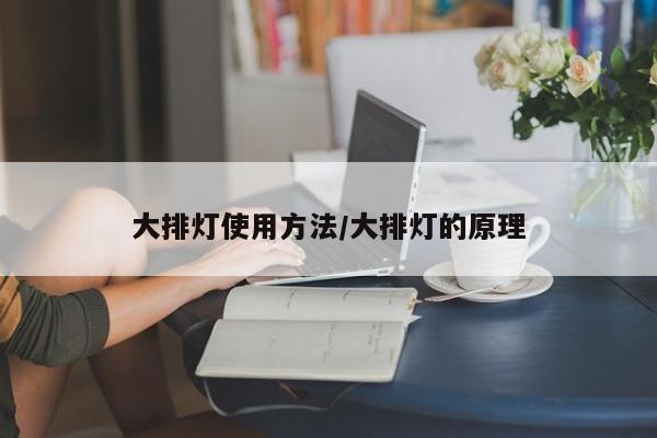大排灯使用方法/大排灯的原理